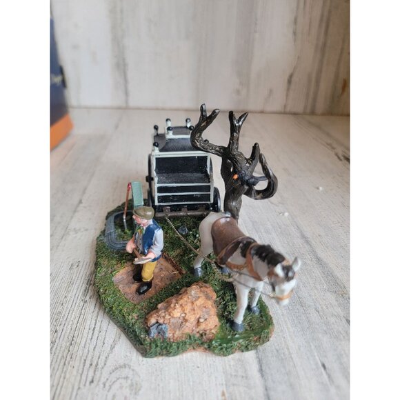 Lemax spooky town gruesome grave digger Halloween Village accessory - Picture 4 of 7